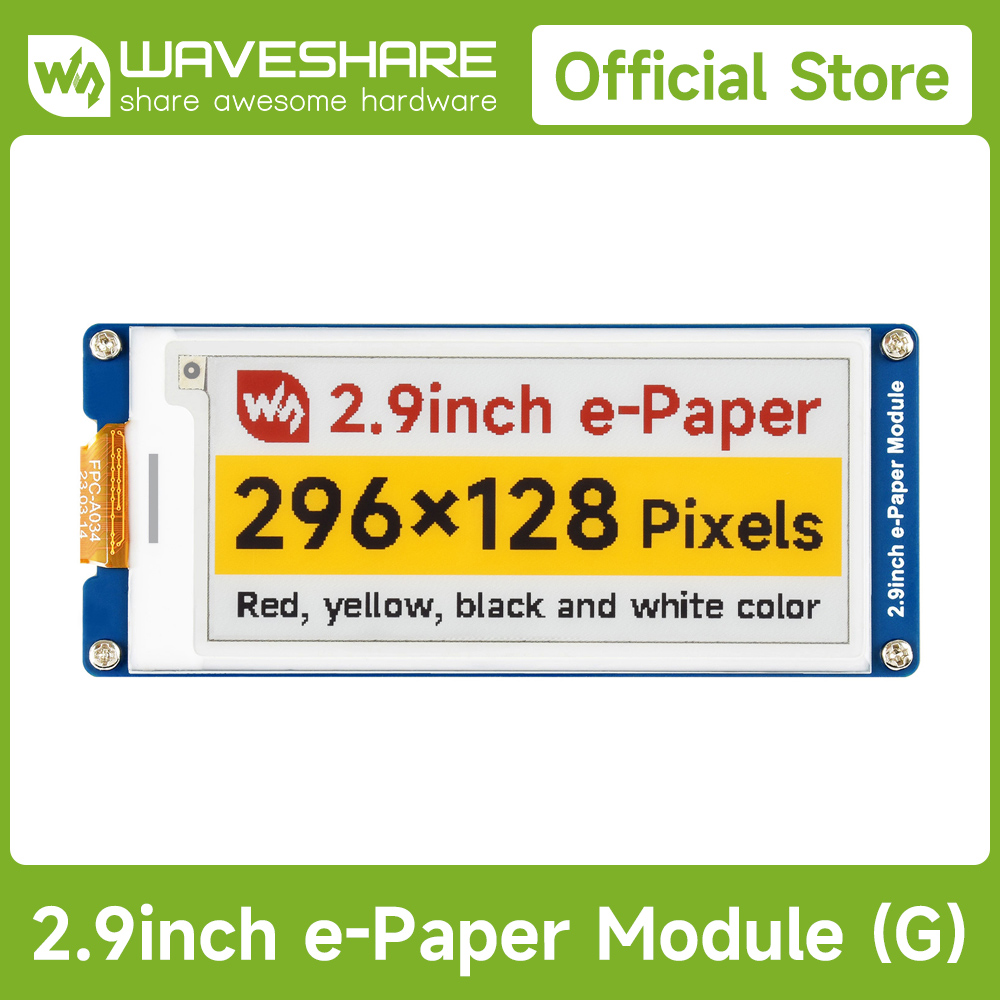 Waveshare Display E-Paper da 2 - Display Epaper 2.9 recensione e prezzo