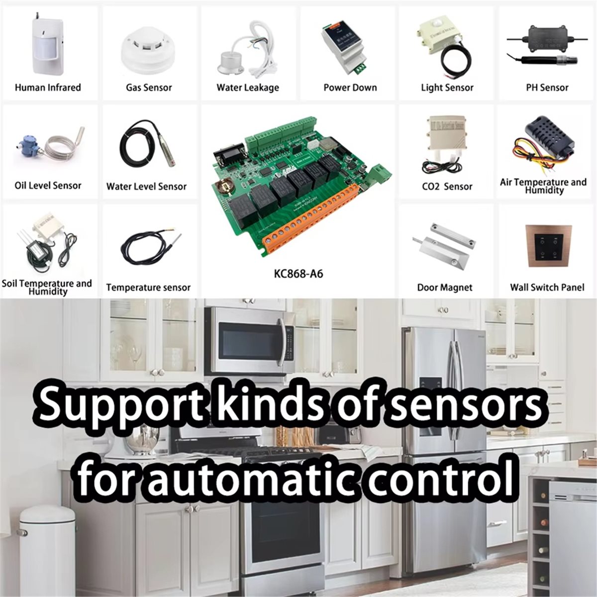 Scheda di sviluppo KC868-A6 MQ - Home Automation Systems Diy recensione e prezzo