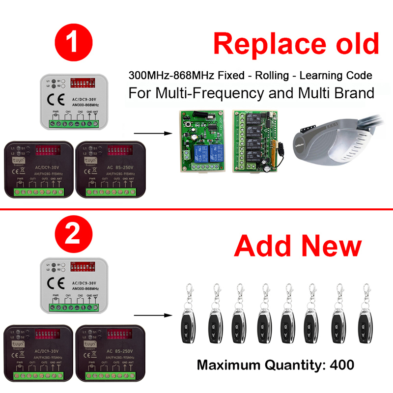 Nuovo modulo relè interruttore - 433Mhz Receiver Module recensione e prezzo