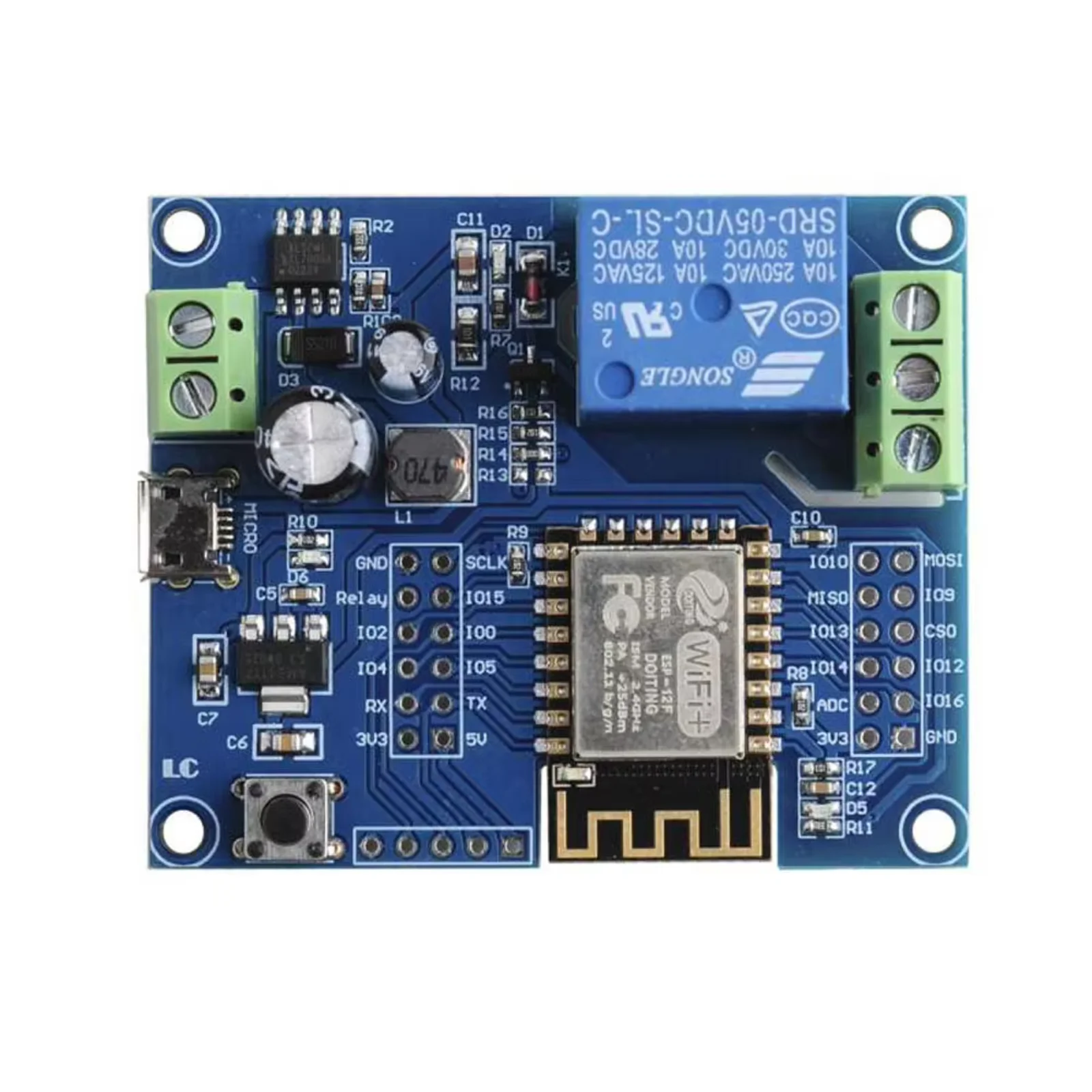 Modulo relè WiFi a canale sing - Relay 8 Channel Board recensione e prezzo