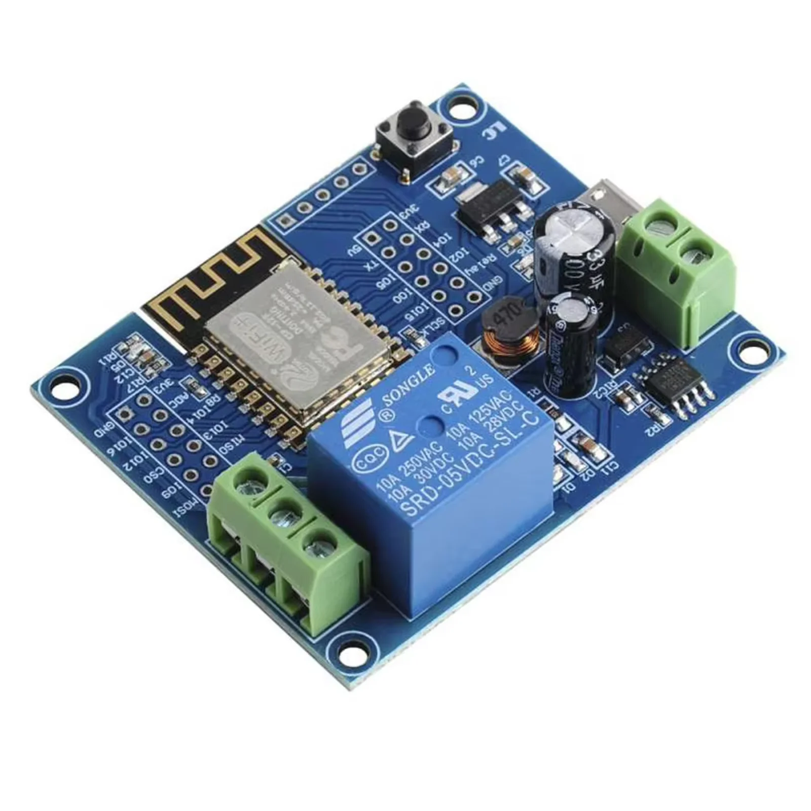 Modulo relè WiFi a canale sing - Relay 8 Channel Board recensione e prezzo